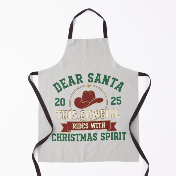 Item preview, Dear Santa This Cowgirl Rides with Christmas Spirit – Western Christmas Design for Holiday Apparel & Gifts designed and sold by SkyTastic.