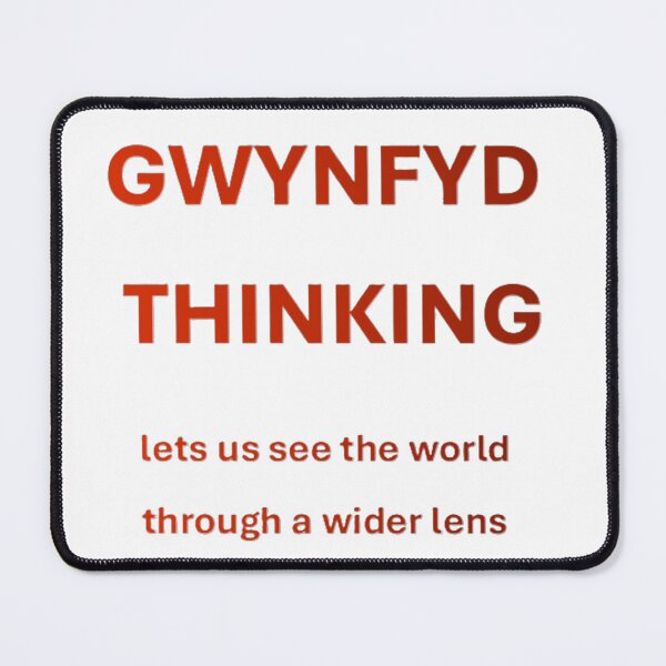 Item preview, Gwynfyd Thinking, lets us see the world through a wider lens designed and sold by GwynfydThinking.