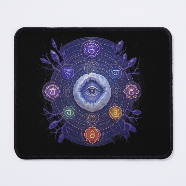 Item preview, Opalite Consciousness Mandala – Cosmic Chakra Alignment designed and sold by W963x.