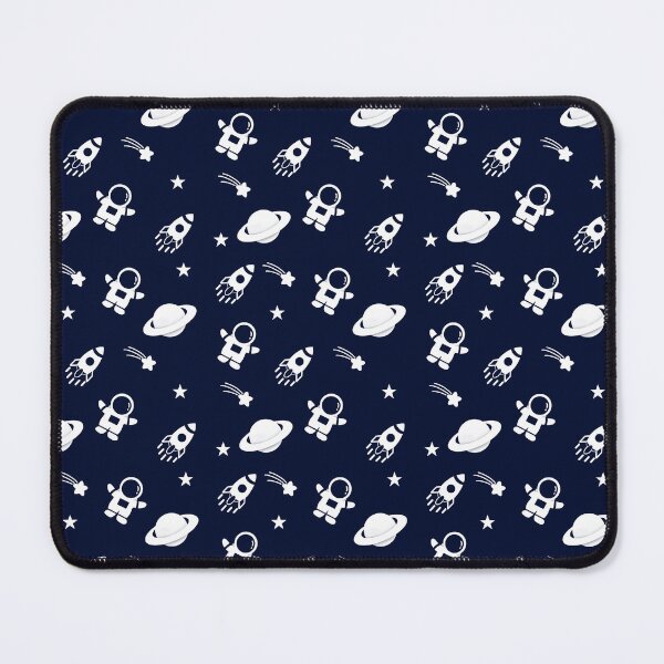 Item preview, Large Pattern Astronaut in space on a Navy Background By Eliza designed and sold by Katrina-Clayton.