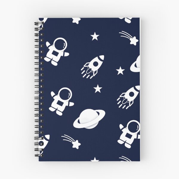 Item preview, Large Pattern Astronaut in space on a Navy Background By Eliza designed and sold by Katrina-Clayton.