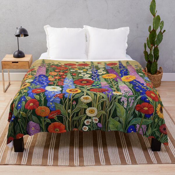 Item preview, Flower Garden Gustav Klimt designed and sold by maniacfitness.
