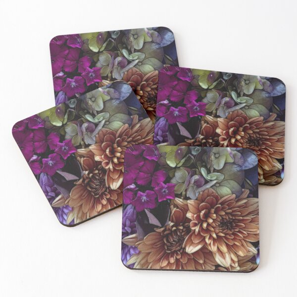 Item preview, October Flowers 1 designed and sold by bloomingvine.