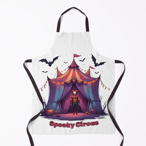 Item preview, Neon Spooky Circus – Creepy Clown Halloween Design designed and sold by Pixel--Threads.
