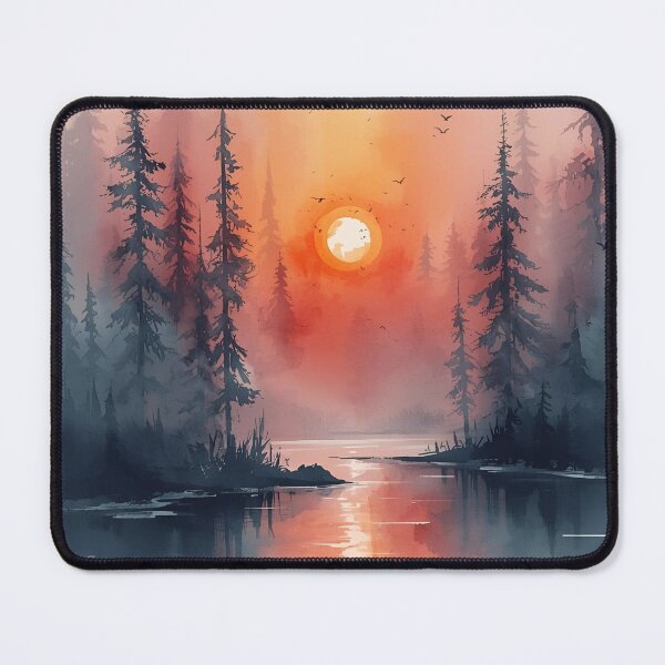 Item preview, Sunset at the lake  designed and sold by Anisha  Vaz.