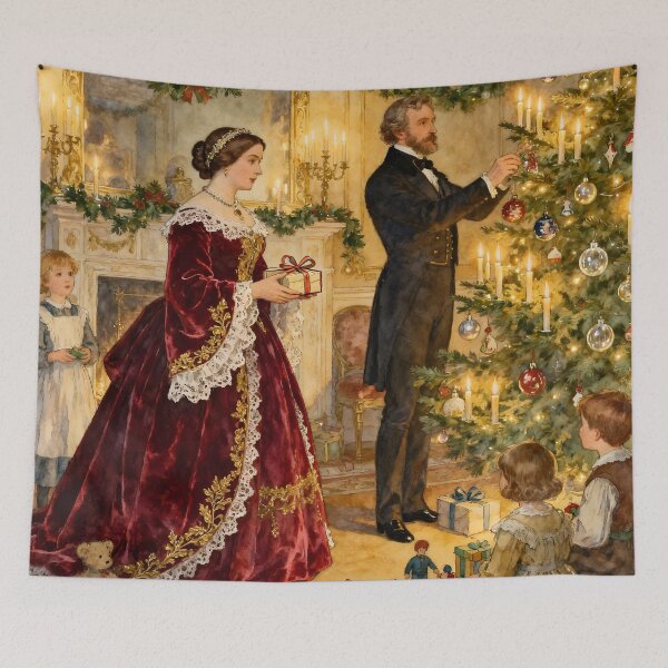 Item preview, Christmas Victorian. Yule. Queen Victoria designed and sold by SoniaSarkali.