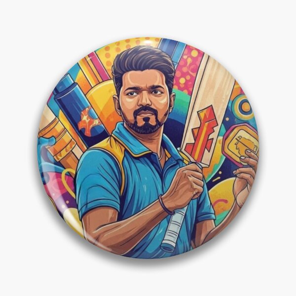 Item preview, Tamil Cricket Champion Vibrant Digital Art designed and sold by CoolGTees.
