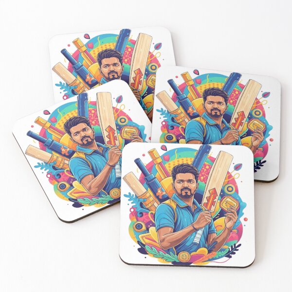 Item preview, Tamil Cricket Champion Vibrant Digital Art designed and sold by CoolGTees.