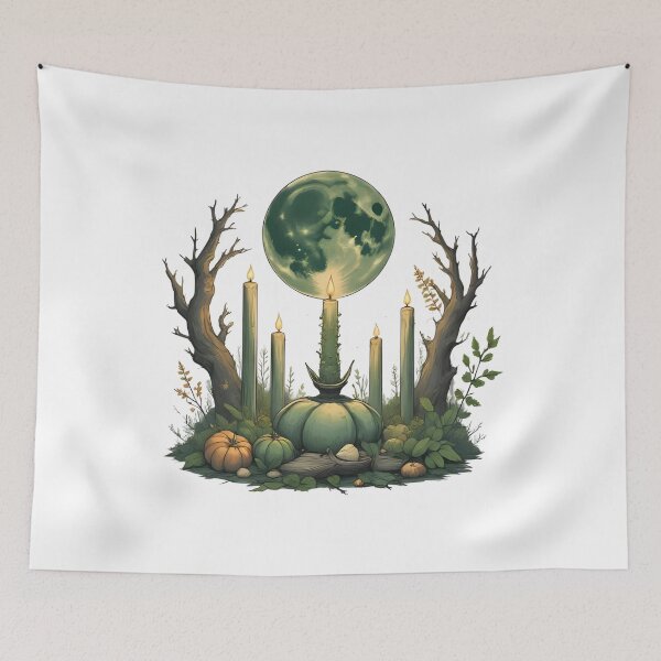 Item preview, Witchcore Botanical: estética mística de Halloween designed and sold by Pixel--Threads.