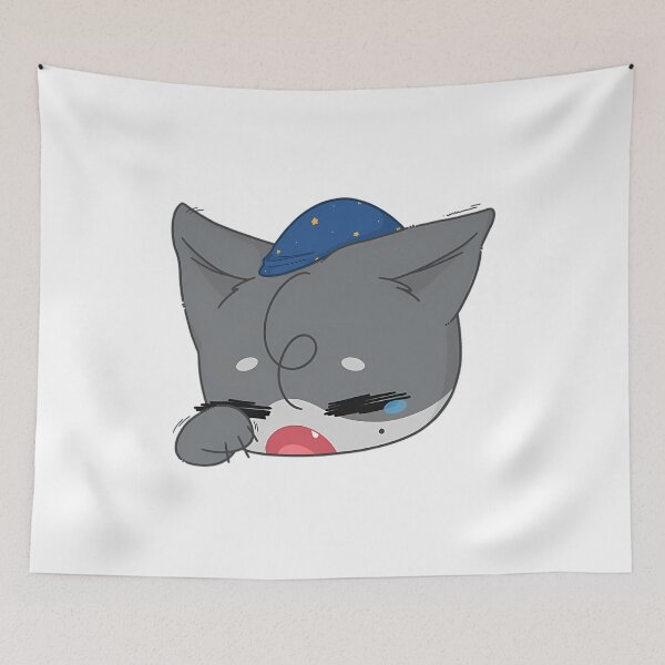 Item preview, Wakey Wakey Wolfie designed and sold by DoerfArtStore.