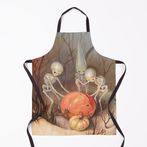Item preview, Halloween Horror The Cursed Flame Art Print designed and sold by CleoniqueH.