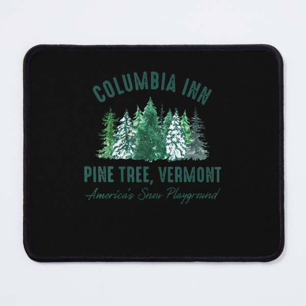 Item preview, Vintage Retro Columbia Inn Pine Tree Vermont Merry Christmas designed and sold by MillieMarian.