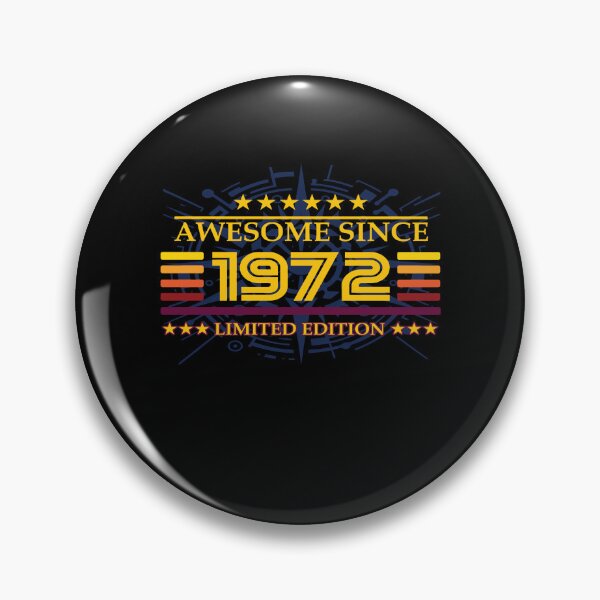 Item preview, Awesome since 1972 Limited Edition designed and sold by RetroMaritalArt.