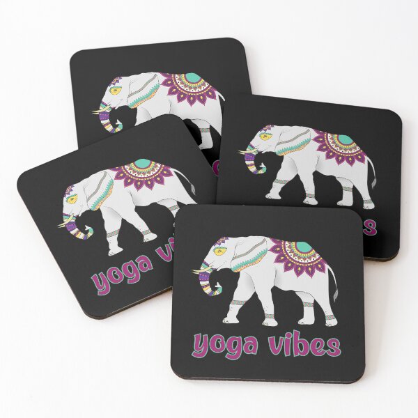 Item preview, Yoga Vibes Elephant Mandala designed and sold by Margerita23.