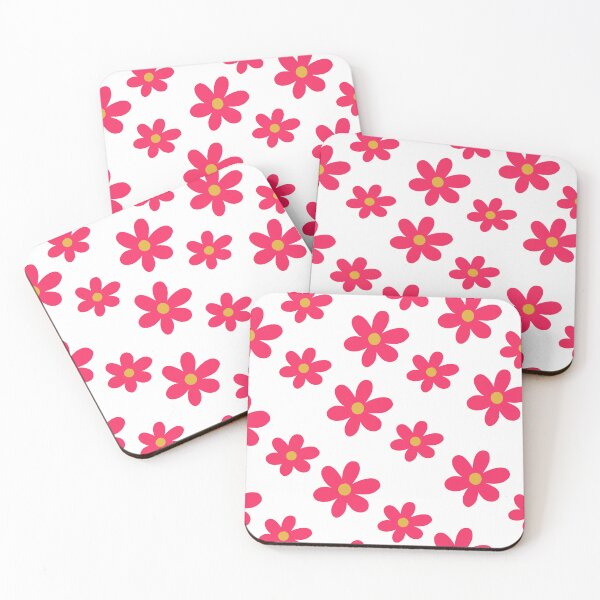 Item preview, Pink Daisy Delight – Retro Floral Pattern for a Cheerful Aesthetic designed and sold by Infinite drip.