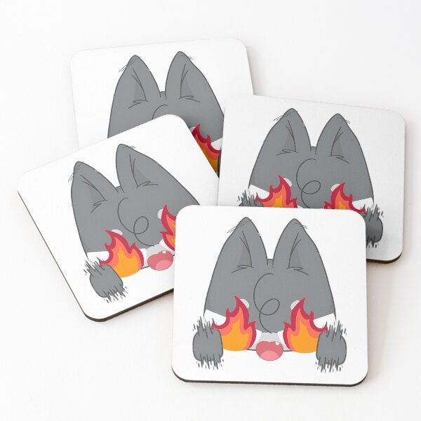 Item preview, Fired Up Wolfie designed and sold by DoerfArtStore.