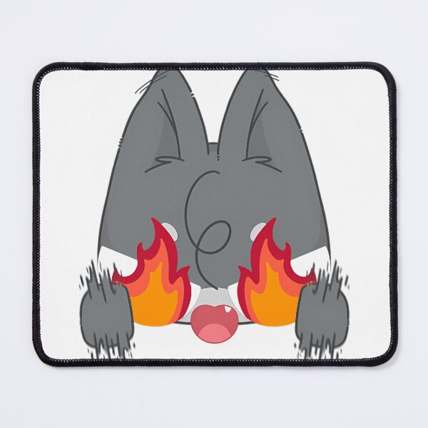 Item preview, Fired Up Wolfie designed and sold by DoerfArtStore.