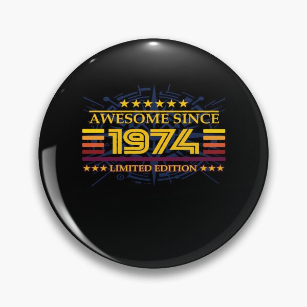 Item preview, Awesome since 1974 Limited Edition designed and sold by RetroMaritalArt.