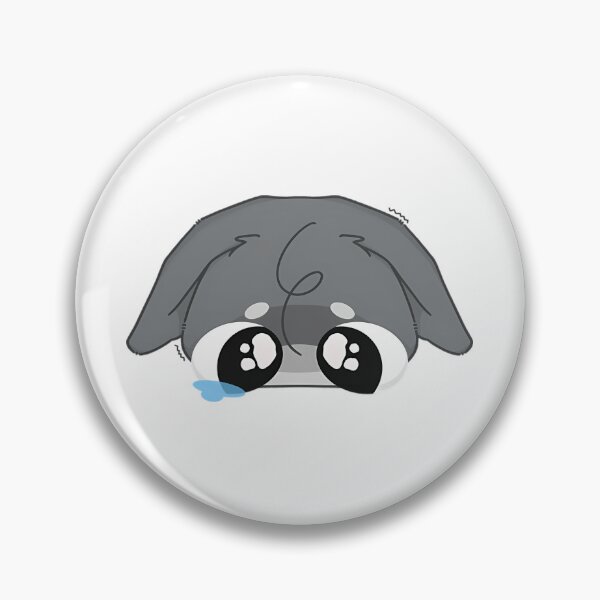 Item preview, Wolfie Feels Bad designed and sold by DoerfArtStore.