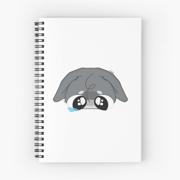 Item preview, Wolfie Feels Bad designed and sold by DoerfArtStore.