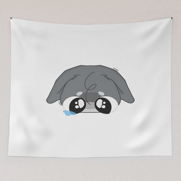 Item preview, Wolfie Feels Bad designed and sold by DoerfArtStore.