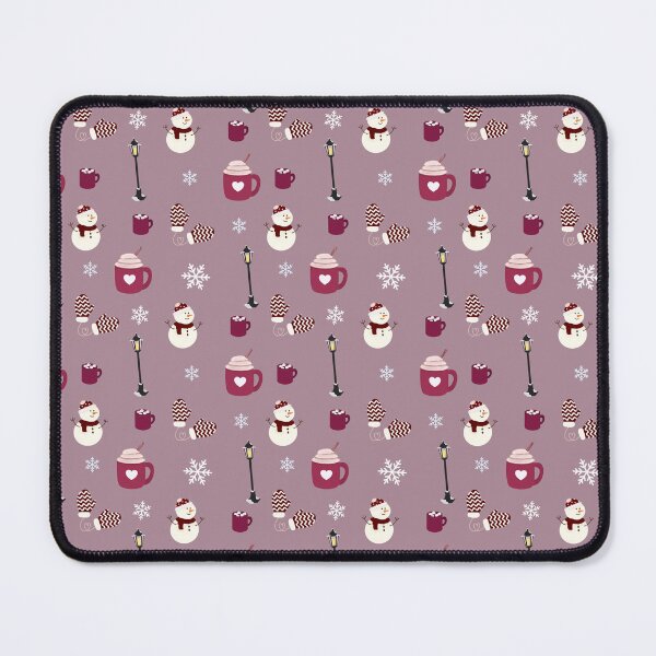 Item preview, Medium Snowman in Winter (pink) By Eliza designed and sold by Katrina-Clayton.
