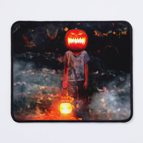 Item preview, Halloween Horror The Cursed Flame Art Print designed and sold by CleoniqueH.