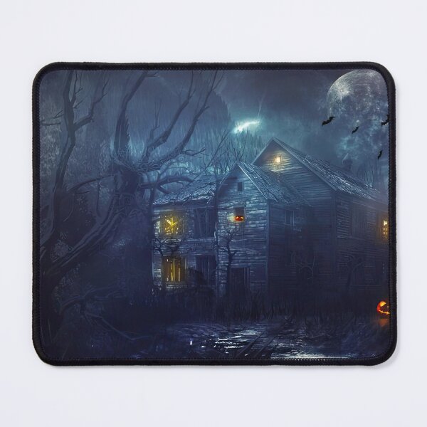 Item preview, Halloween Horror The Cursed Flame Art Print designed and sold by CleoniqueH.