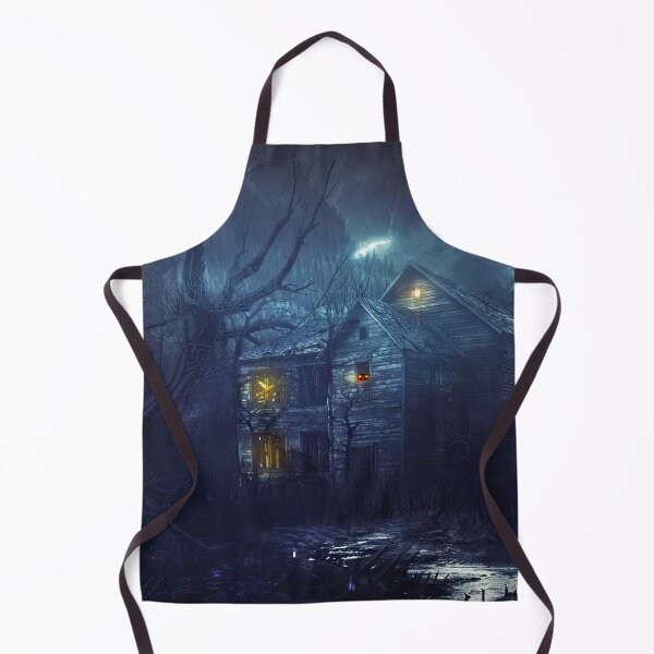 Item preview, Halloween Horror The Cursed Flame Art Print designed and sold by CleoniqueH.