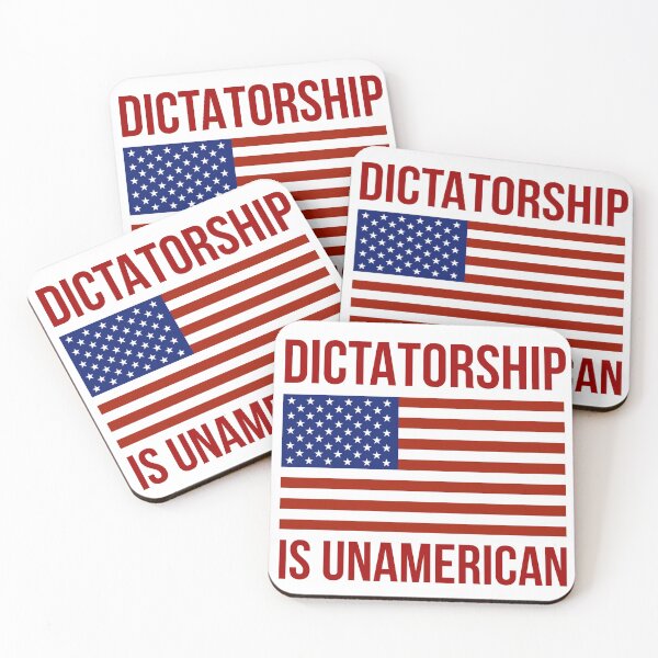 Item preview, Dictatorship is UnAmerican   designed and sold by Rachel the Artist .