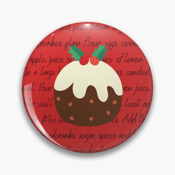 Item preview, Christmas Pudding Recipe designed and sold by AnulaArt.