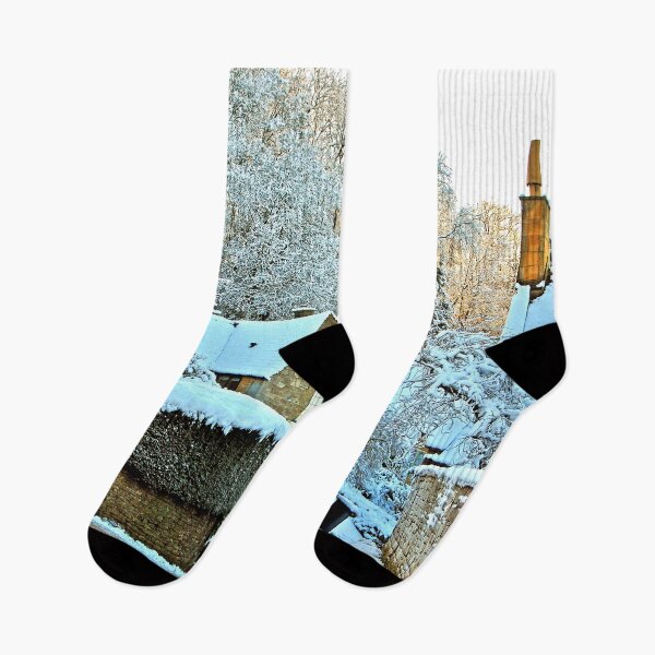 Item preview, Snowshill In The Snow Cotswolds Gloucestershire designed and sold by AndyEvansPhotos.