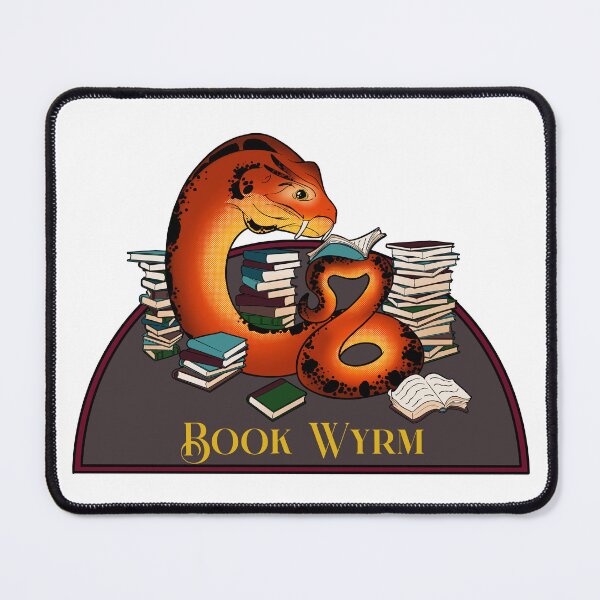 Item preview, Bookwyrm designed and sold by TheSlowMaxx.