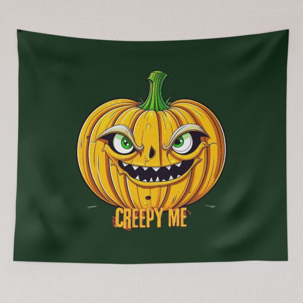 Item preview, Creepy Me Evil Pumpkin designed and sold by All About DigiCraft by Fedelina.