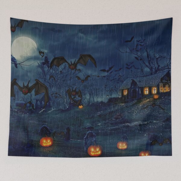 Item preview, Halloween Horror: Soul of the Jack-O'-Lantern Art Print designed and sold by CleoniqueH.