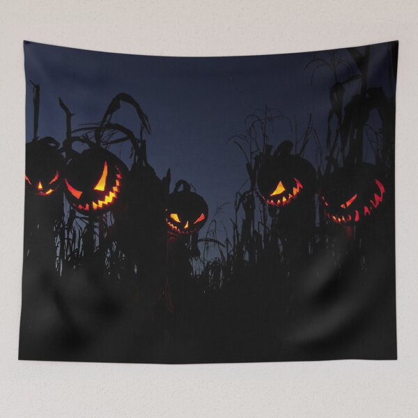 Item preview, Halloween Horror: Soul of the Jack-O'-Lantern Art Print designed and sold by CleoniqueH.
