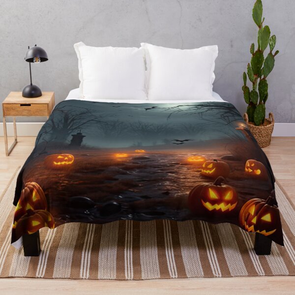 Item preview, Halloween Horror: Soul of the Jack-O'-Lantern Art Print designed and sold by CleoniqueH.