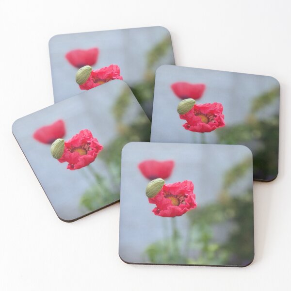 Item preview, Poppy at Dawn designed and sold by ArtGlassStudio.
