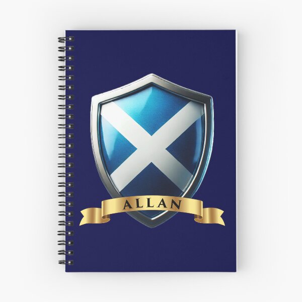 Item preview, Allan Heritage Crest, Scotland Shield designed and sold by Highlandkings.