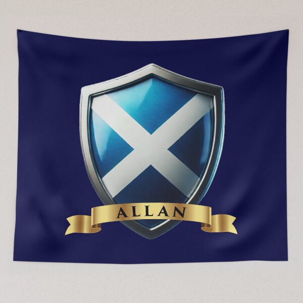 Item preview, Allan Heritage Crest, Scotland Shield designed and sold by Highlandkings.