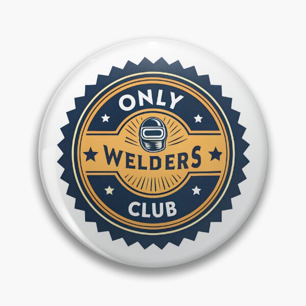 Item preview, Only Welders Club – Welding Pride Emblem  designed and sold by VividOrganica.