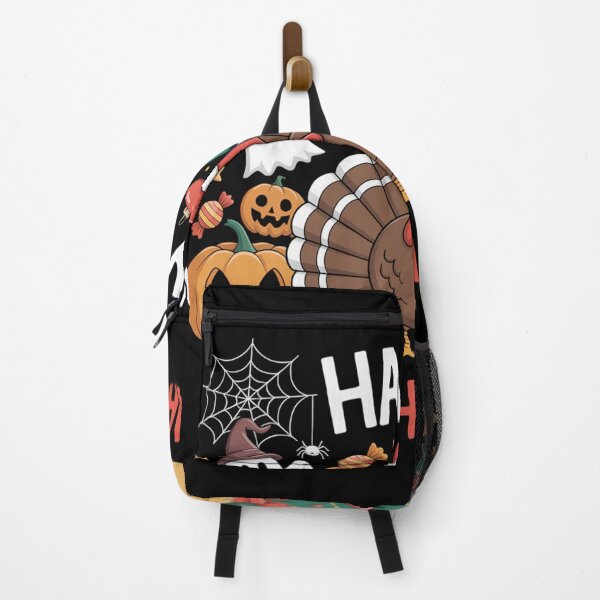Item preview, Happy Hallothanksmas Halloween Thanksmas Holiday Season designed and sold by Patricsselin.