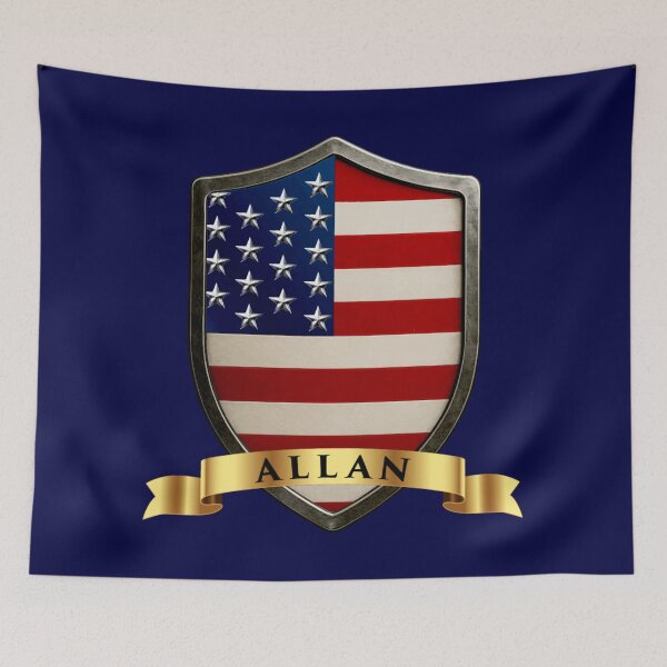 Item preview, Allan Heritage Crest, United States Shield designed and sold by Highlandkings.