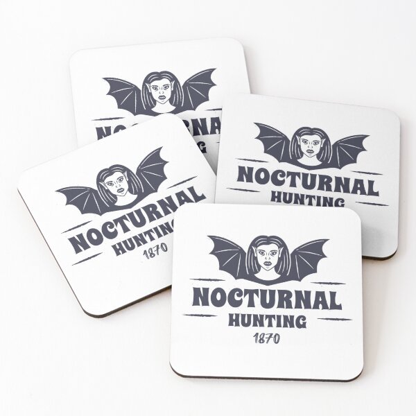 Item preview, Nocturnal Hunting 1870 – Gothic Vampire Bat Design designed and sold by MeddlingArtist7.
