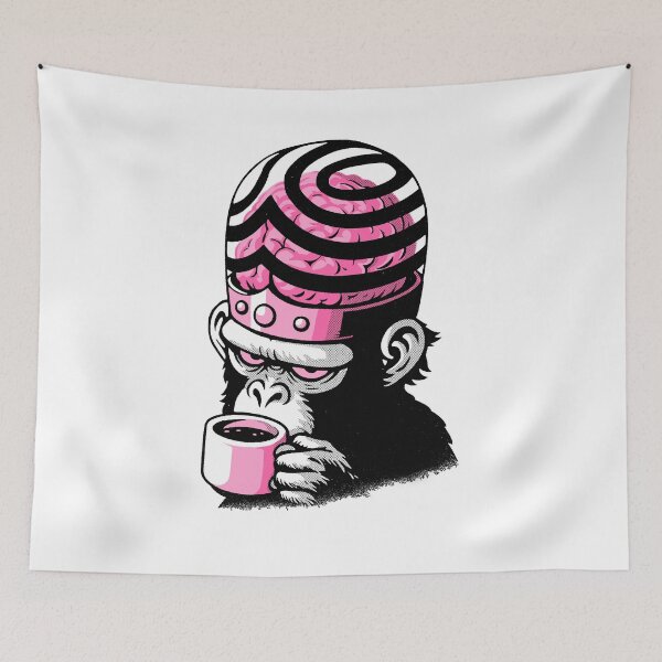 Item preview, Mad Monkey Coffee Break designed and sold by Eoli Studio.