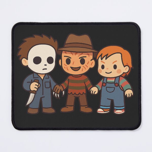 Item preview, Just Three Nice Guys – Cute Horror Icons t-shirt designed and sold by 7Closset.
