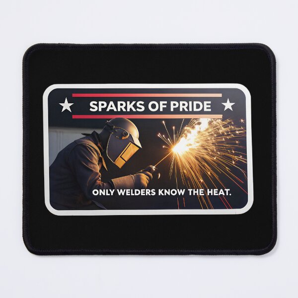 Item preview, Sparks of Pride – Funny Welding Quote  designed and sold by VividOrganica.