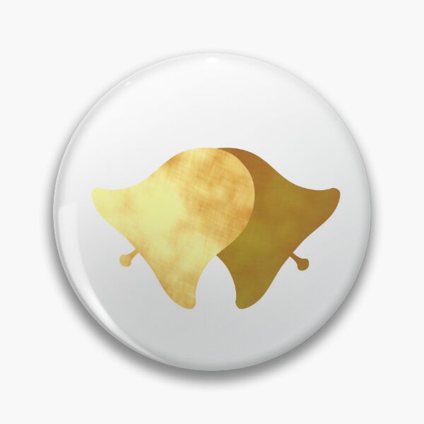 Item preview, Golden Bells on white - Calm, Sensory-Friendly designed and sold by CreaTwinkles.