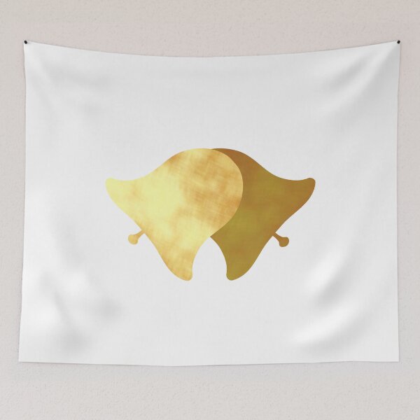 Item preview, Golden Bells on white - Calm, Sensory-Friendly designed and sold by CreaTwinkles.