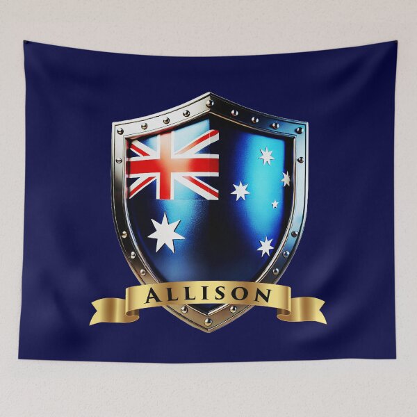 Item preview, Allison Heritage Crest, Australia Shield designed and sold by Highlandkings.